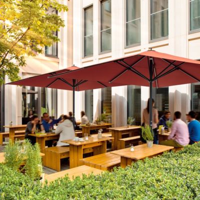 Sonnenschirm Centro - Schattenspender für die Gastronomie
